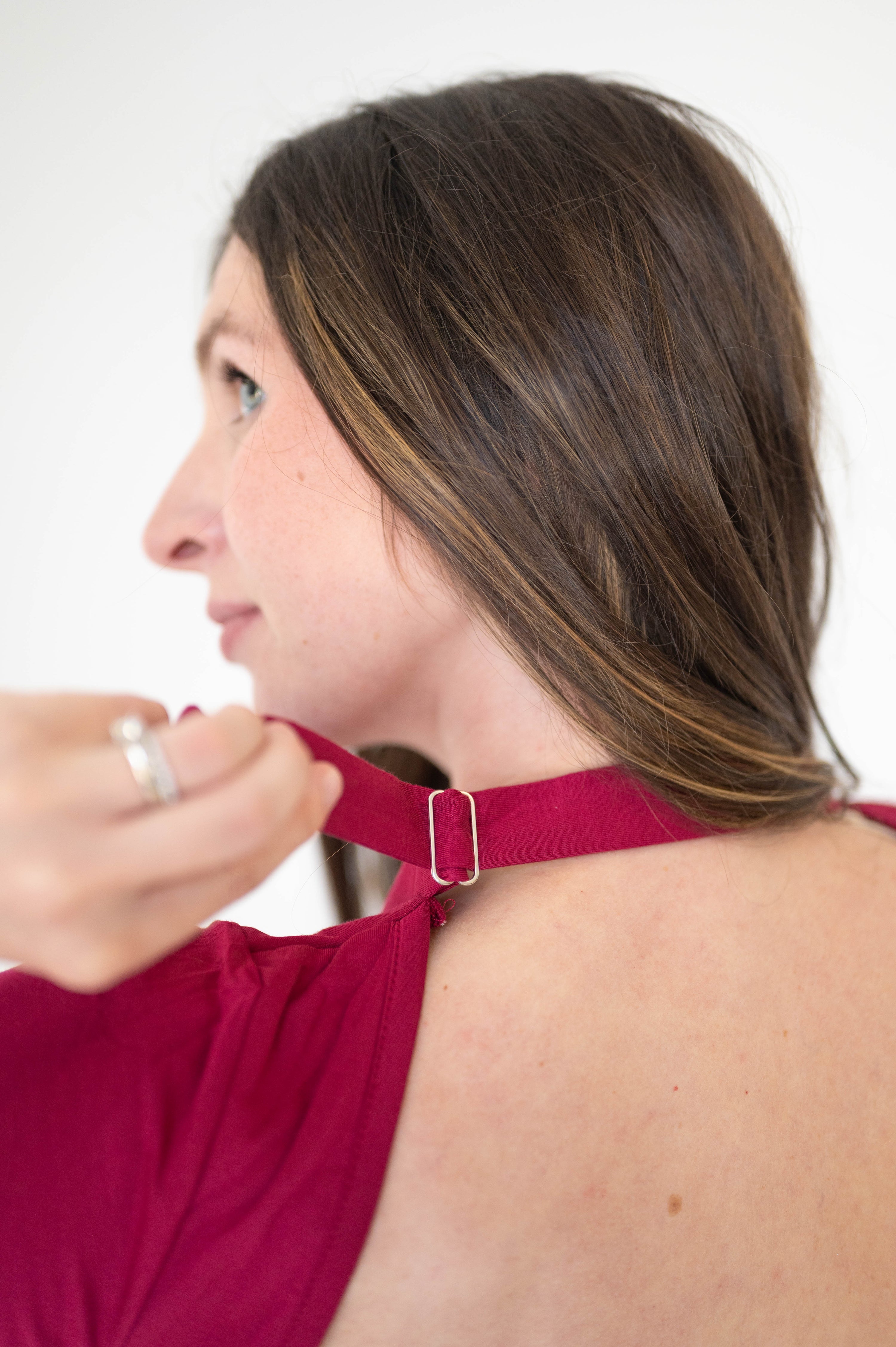 Lila Bamboo Labor & Postpartum Gown