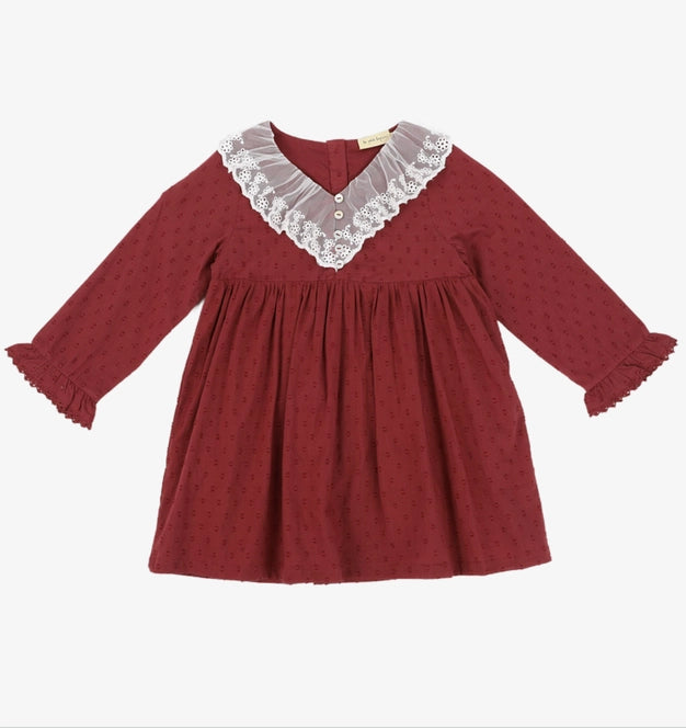 harper lace dress LaLaMira The Harper - Luxury Lace First Communion Dress