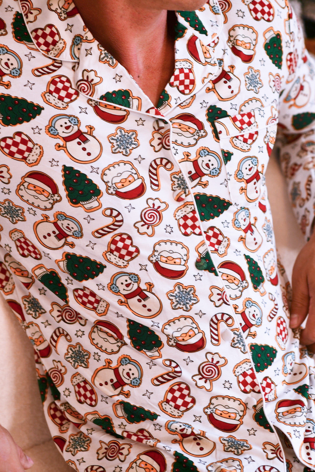 Christmas Cookie Unisex Long Sleeve/Pant Pajamas