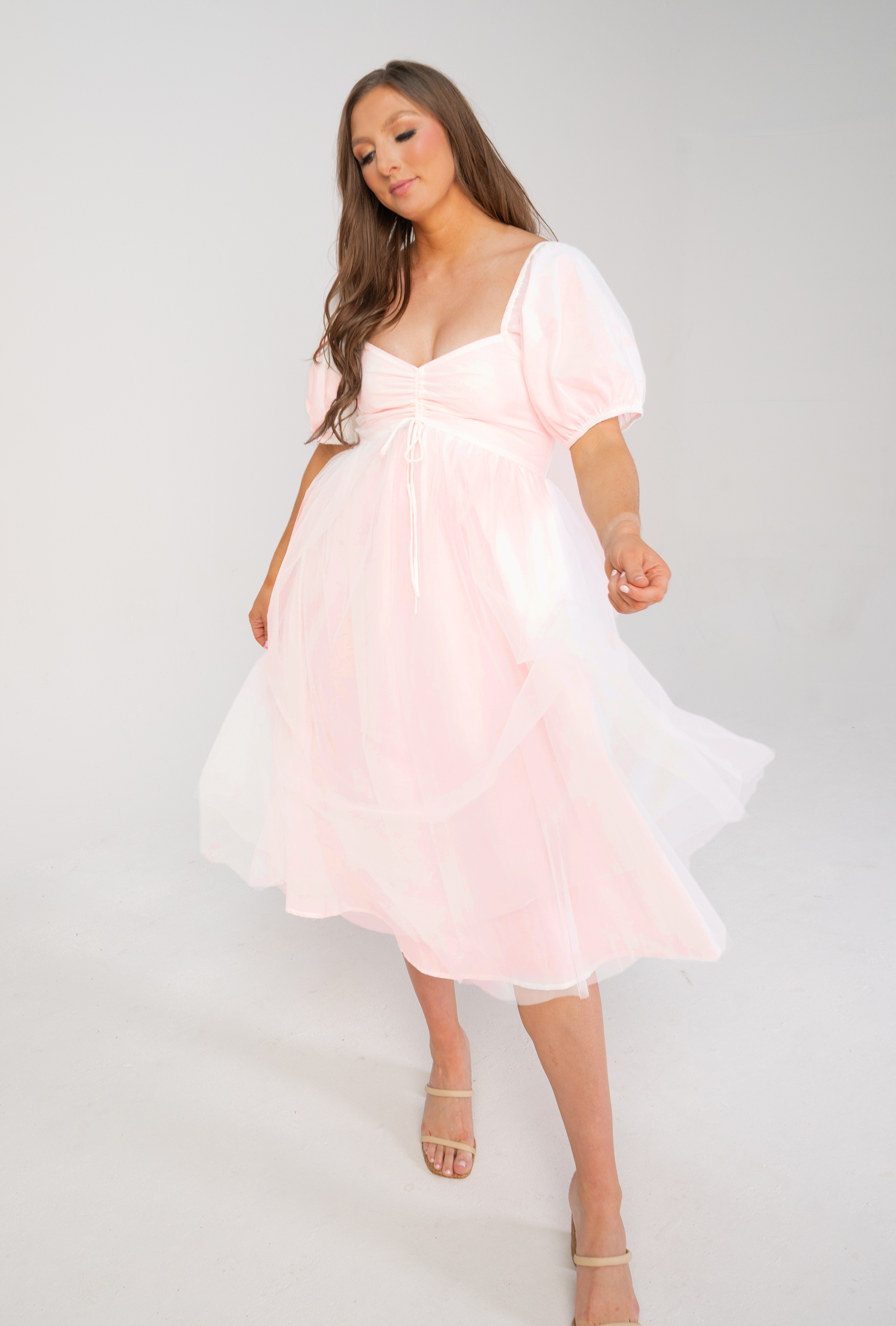 where to shop maternity dresses Flat Tie-Shoulder Empire Waist Maternity Dress