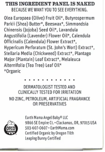 Earth Mama Organic Diaper Balm 4oz