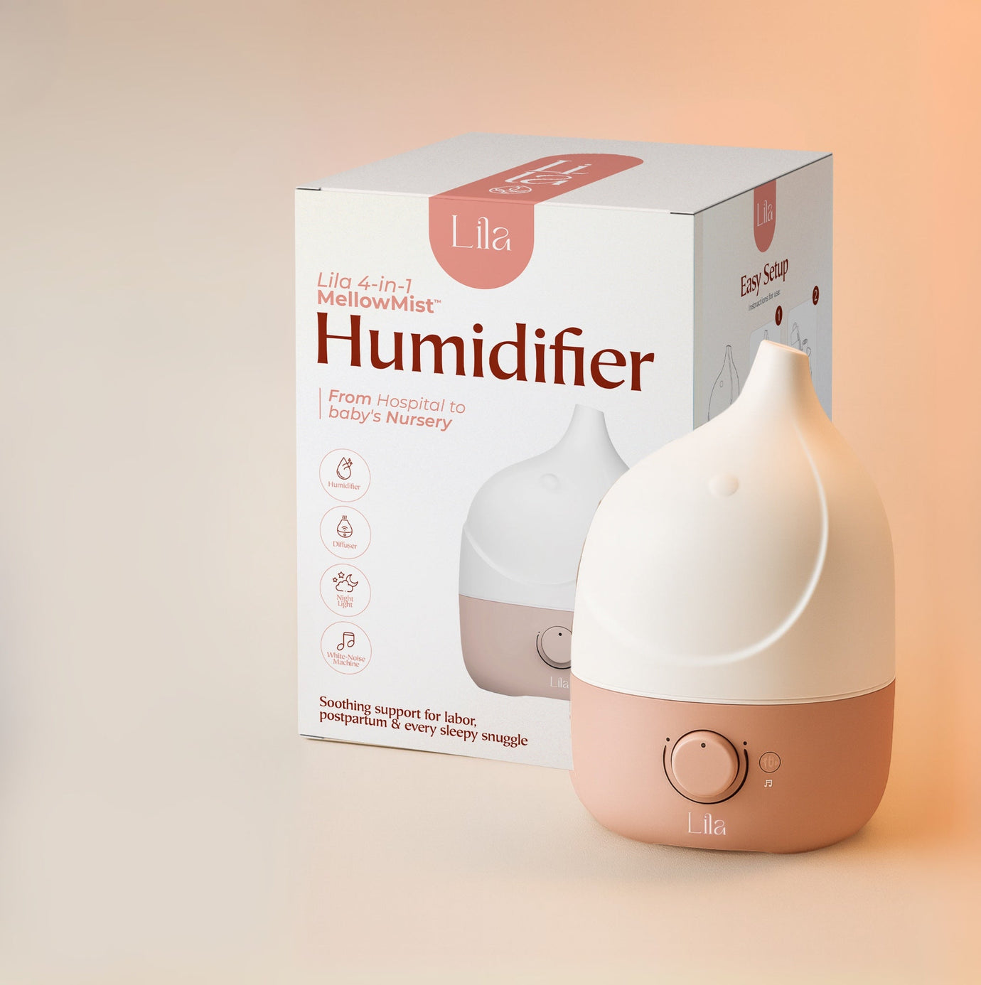 Lila 4-In-1 MellowMist Humidifier