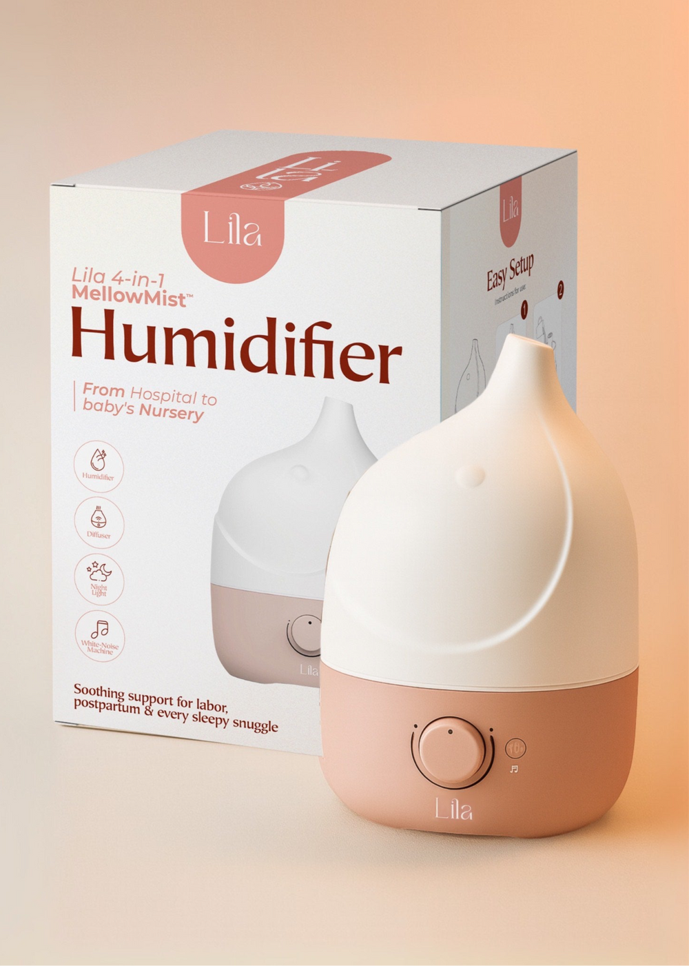 Lila 4-In-1 MellowMist Humidifier