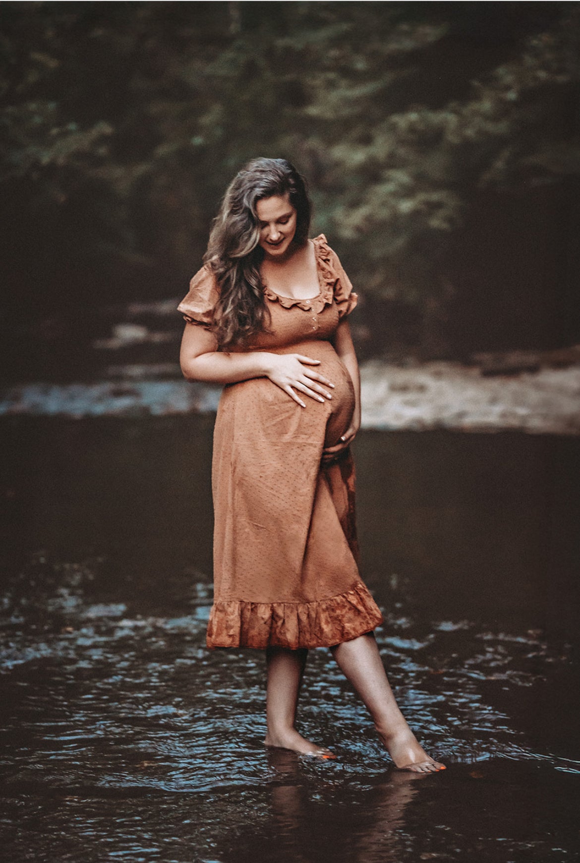Harper Maternity and Nursing Dress