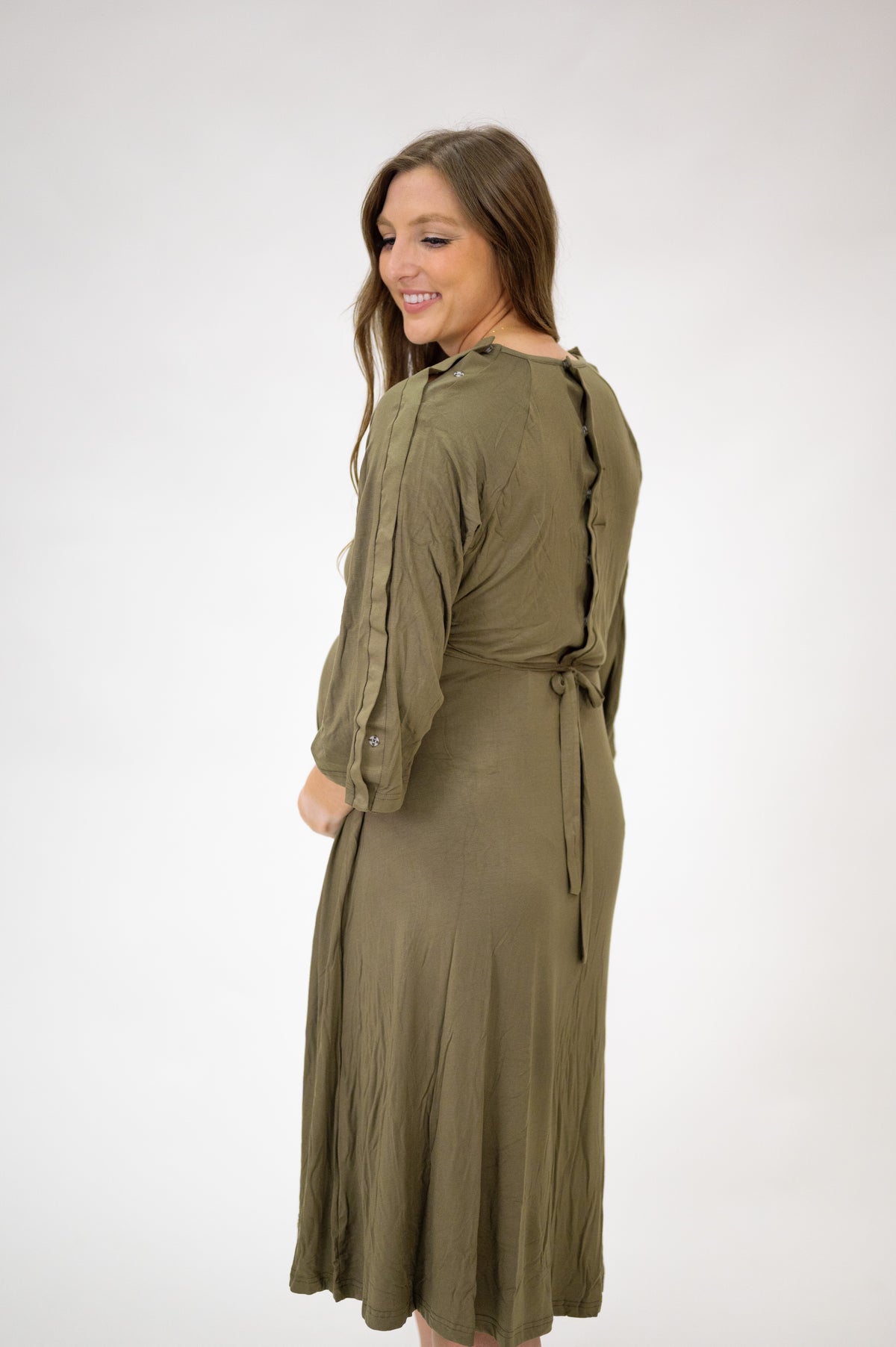 Amelia Labor & Postpartum Gown Sage