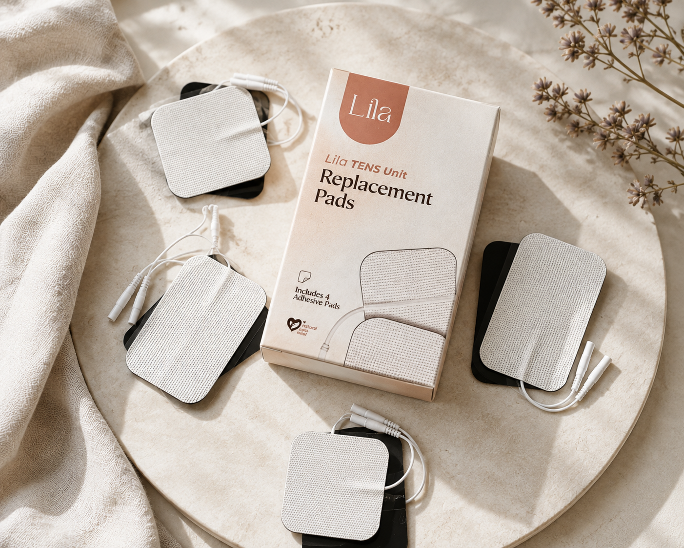 TENS Unit for Labor: Replacement Pads