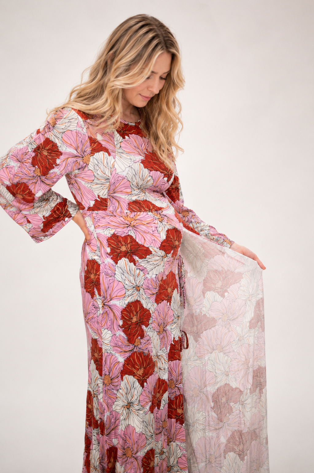 Pink Poppy Birth & Postpartum Gowns
