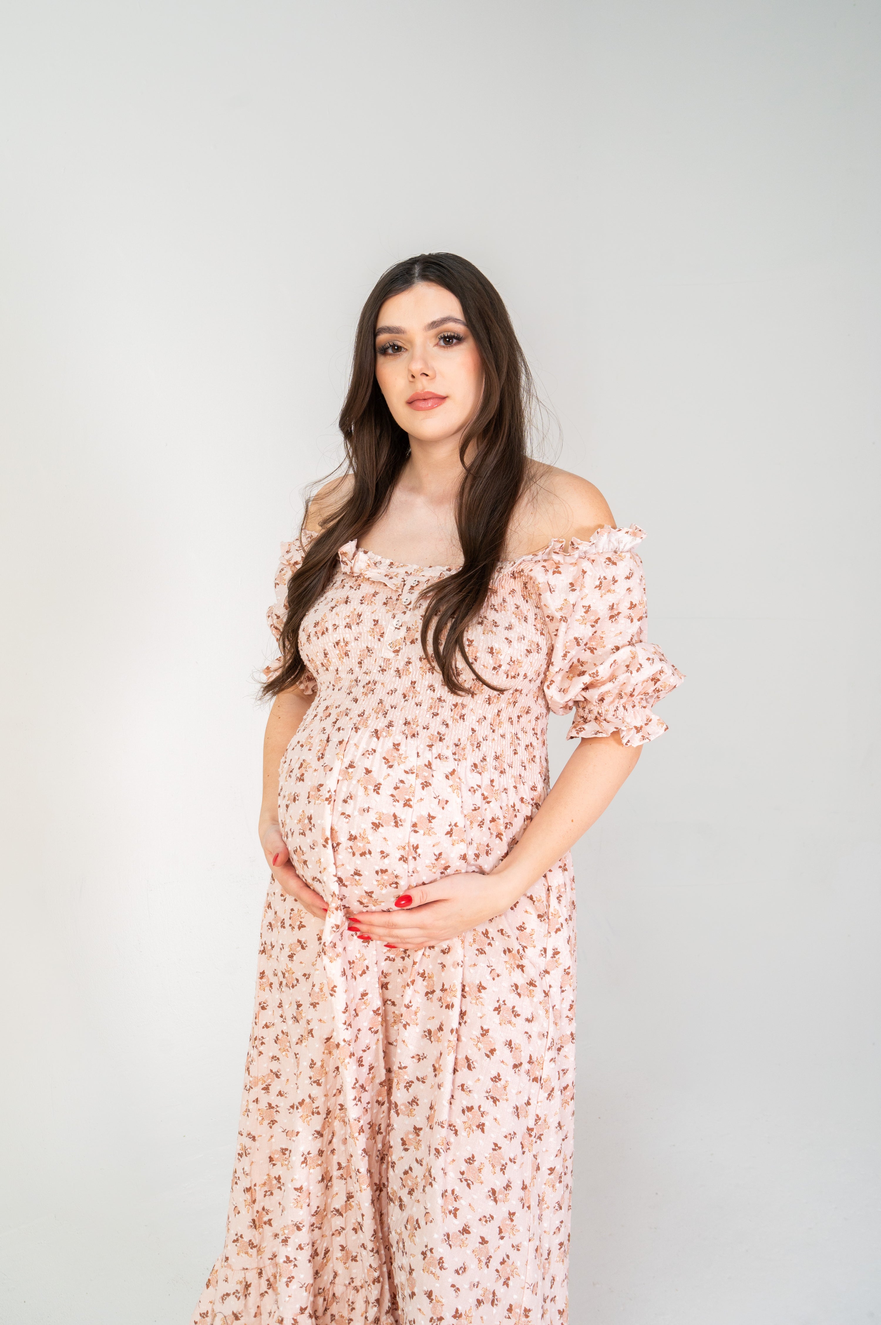 Harper Maternity and Nursing Dress Lila Harper Maternity and Nursing Dress Lila