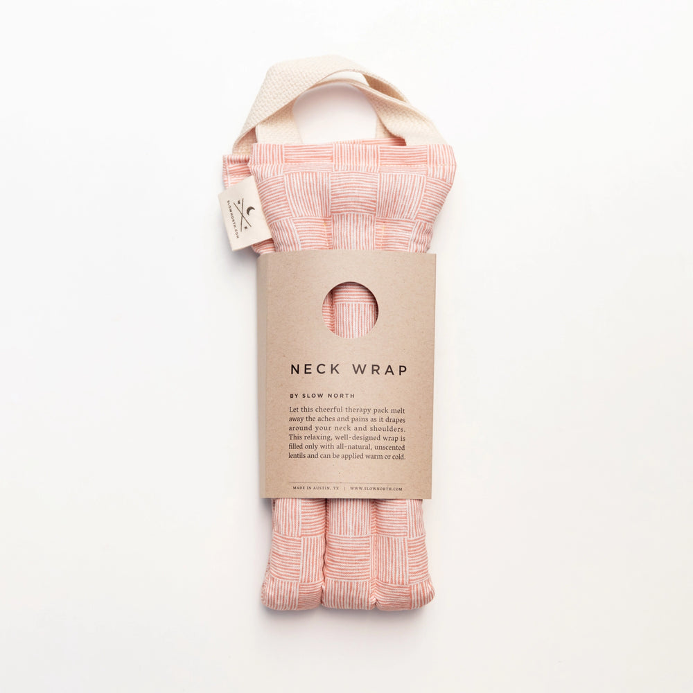 Pink Pampas Neck Wrap