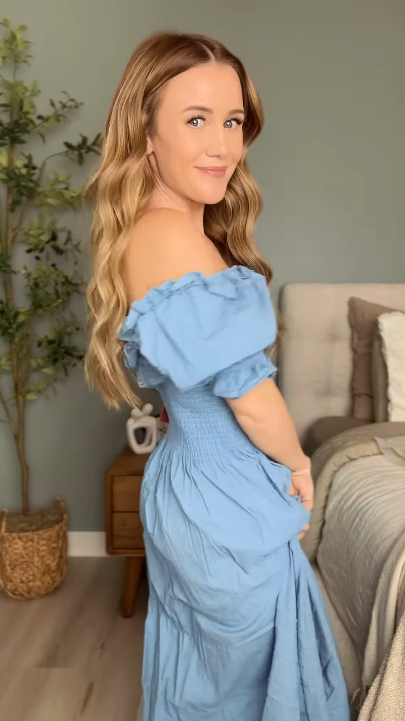 off the shoulder nursing dress Sleeveless Shoulder Tie Nursing Dress MINT / SMALL