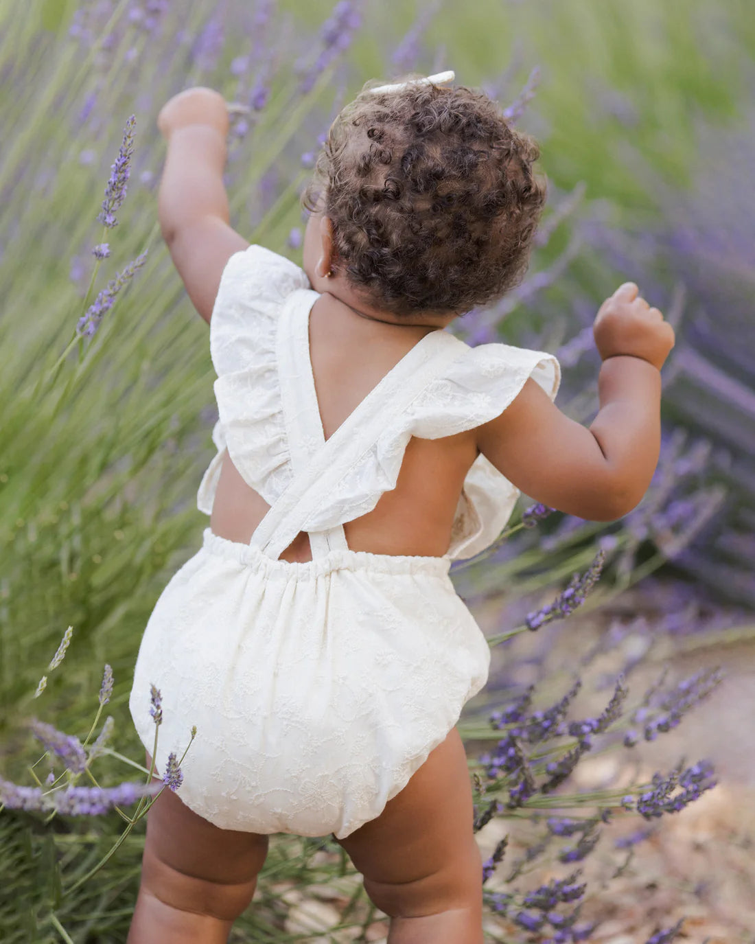 ivory romper dress A Little Extra Romper