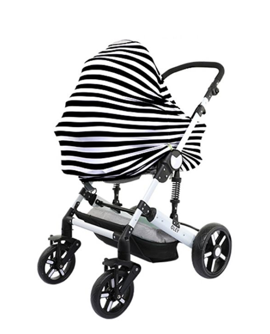 KeaBabies Nursing Cover BFF Black