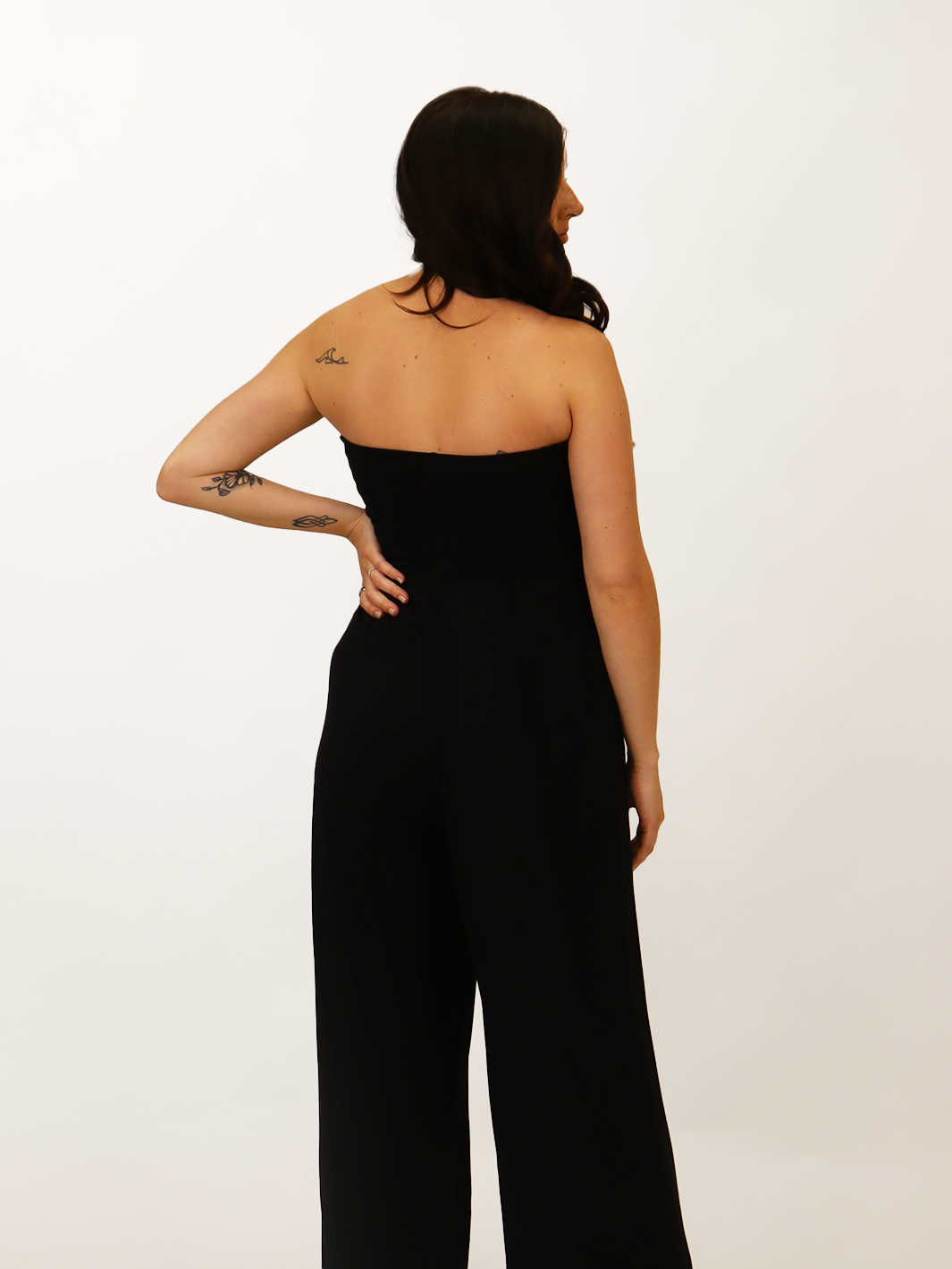 Louisa Strapless Maternity Jumpsuit