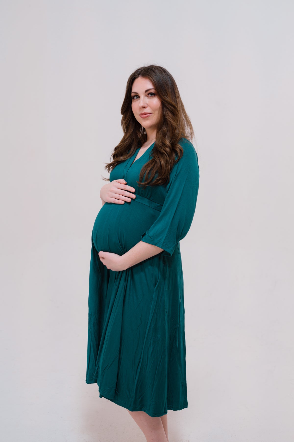 Amelia Labor & Postpartum Gown Deep