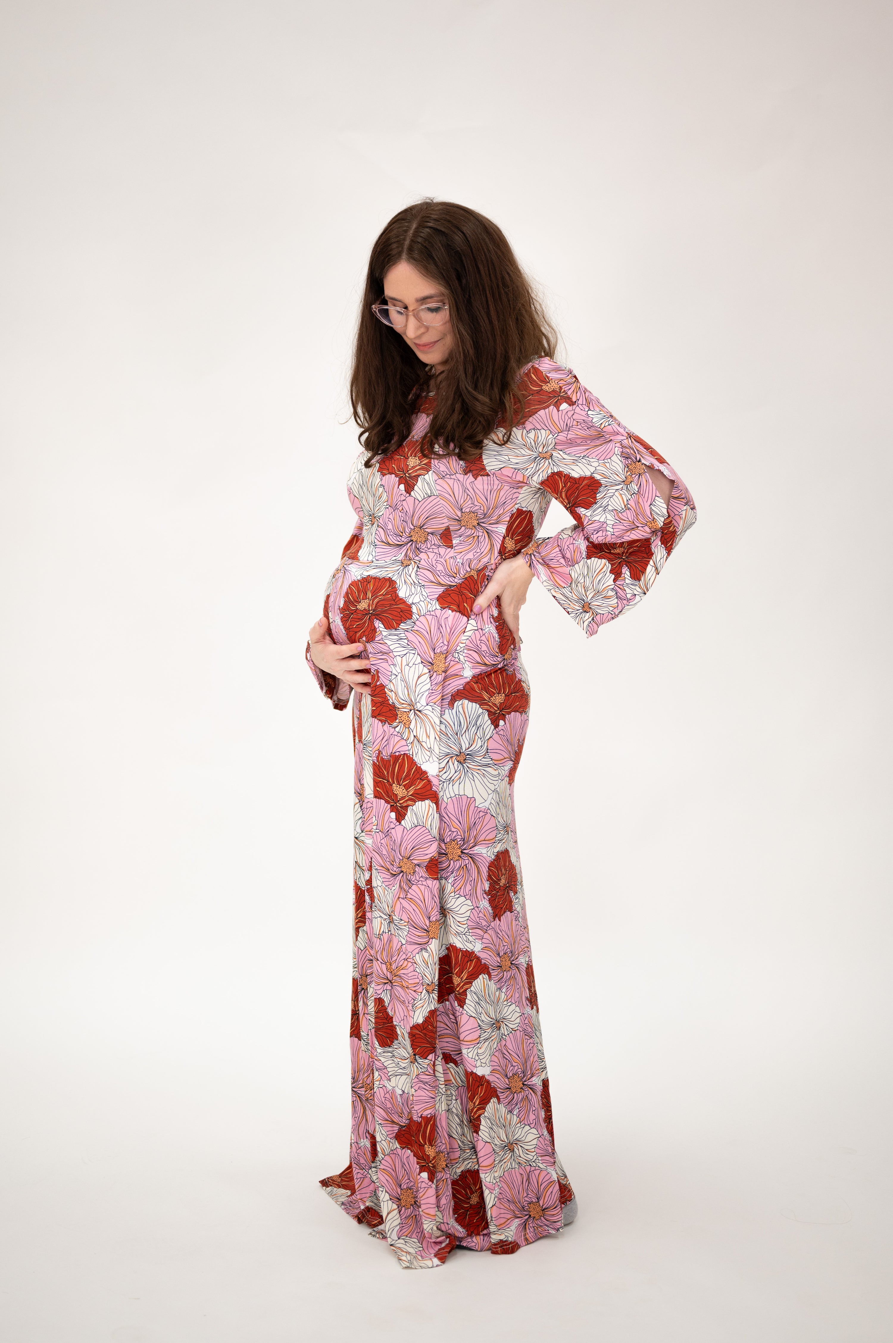 Pink Poppy Birth & Postpartum Gowns