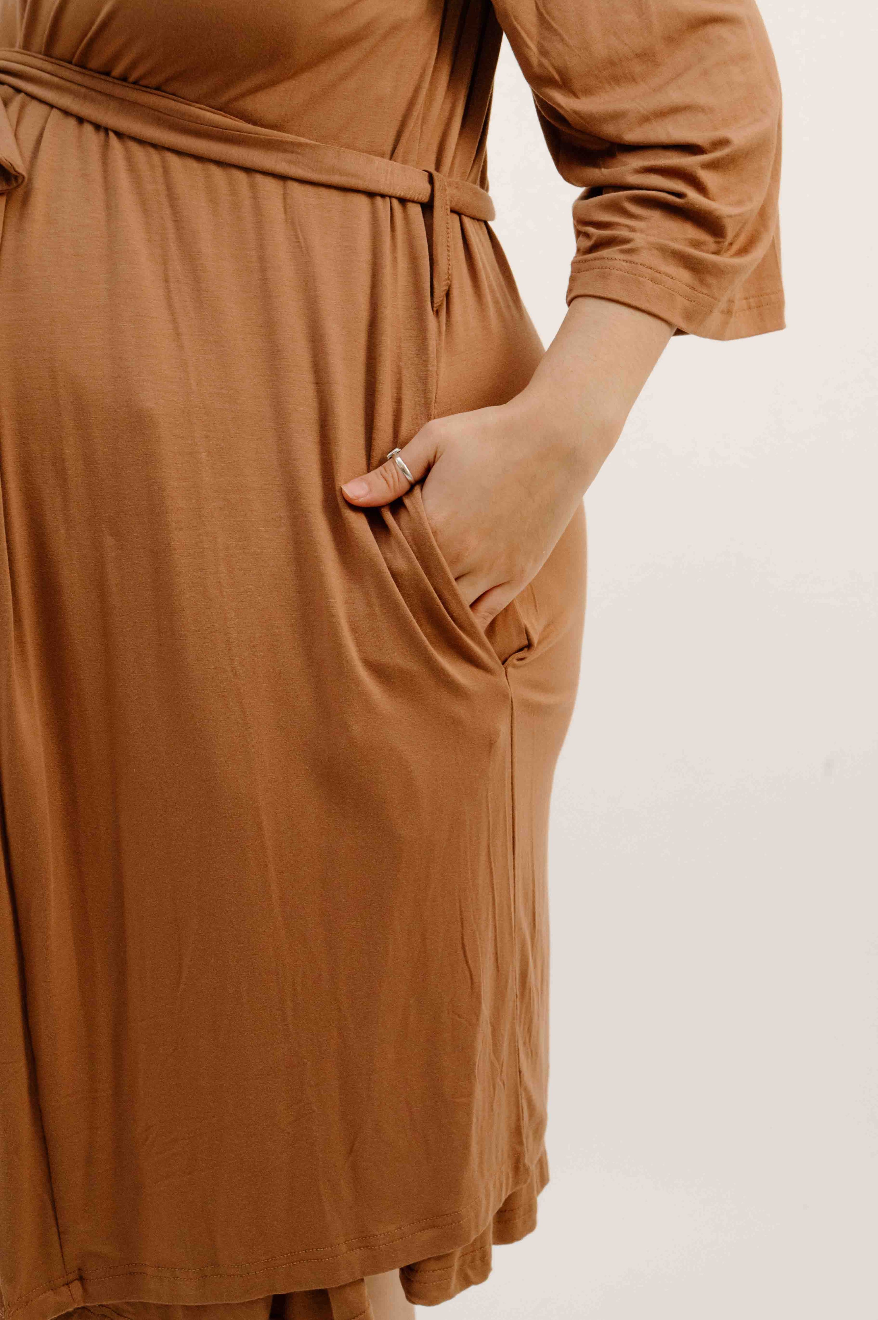 Robes in Caramel