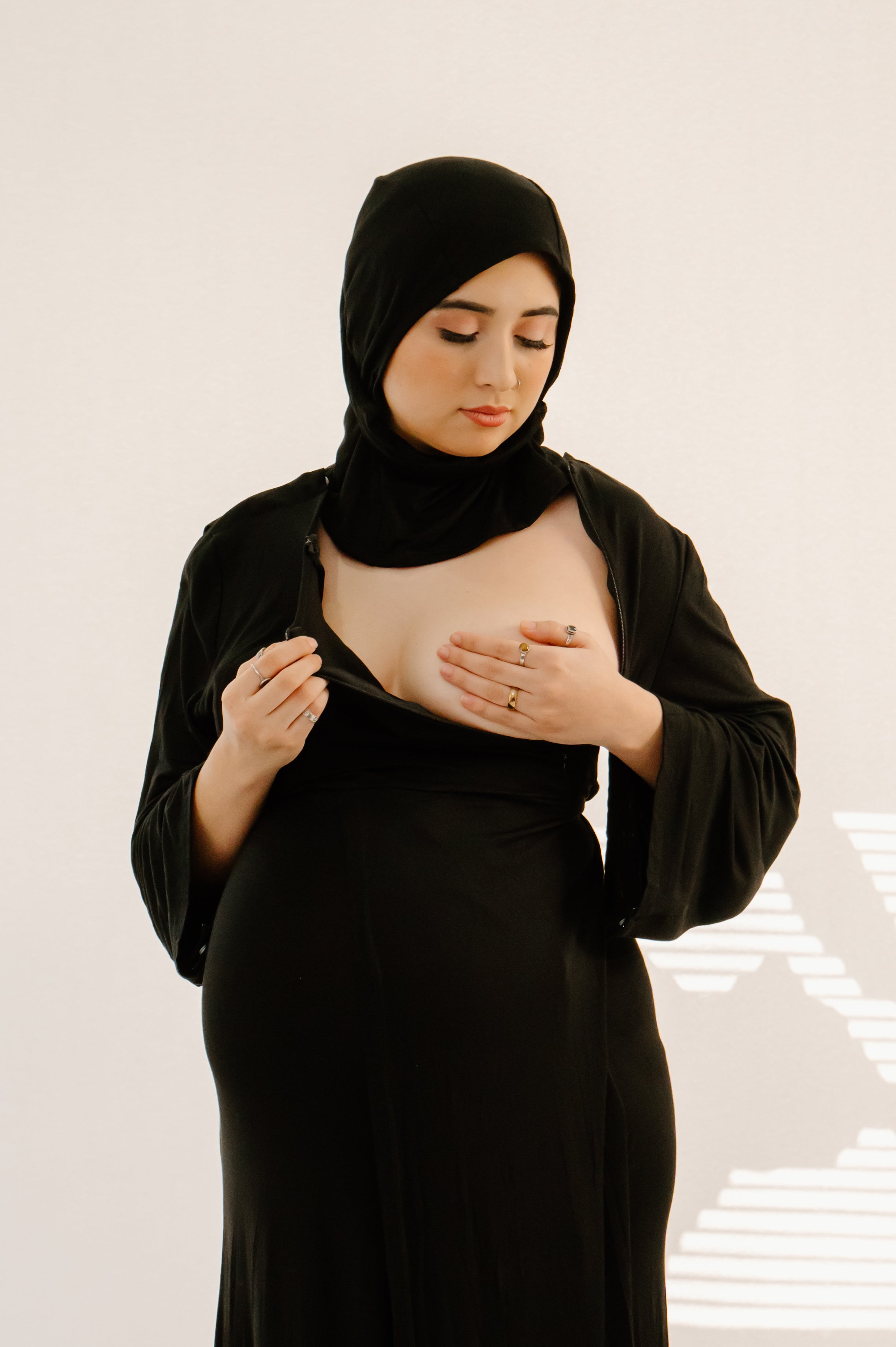 Nadia Labor & Postpartum Gown Holiday edition