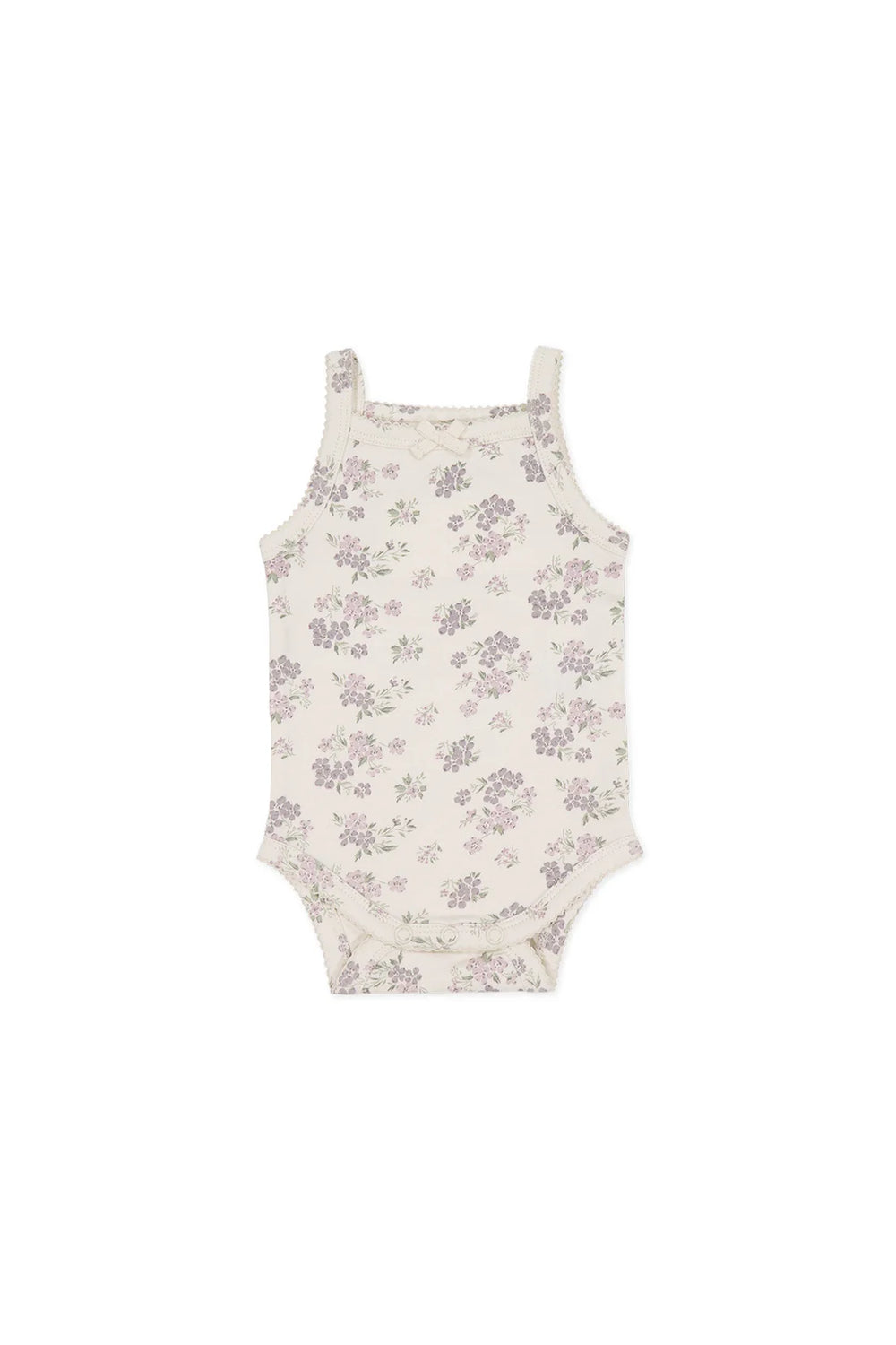 Organic Cotton Bridget Singlet Bodysuit - Selena Tofu