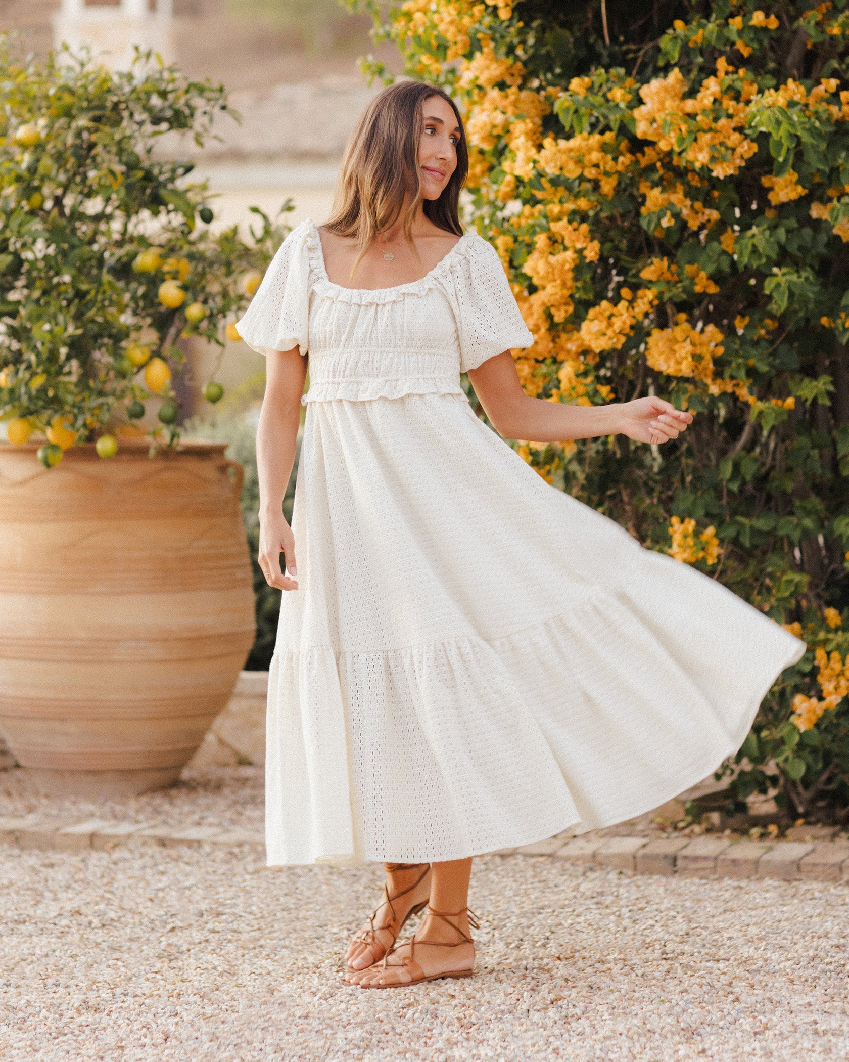TENLEY DRESS | IVORY