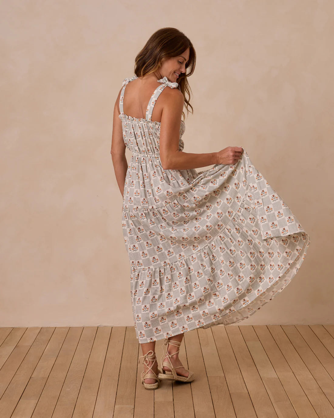 DELPHINA DRESS | GARDEN GRID