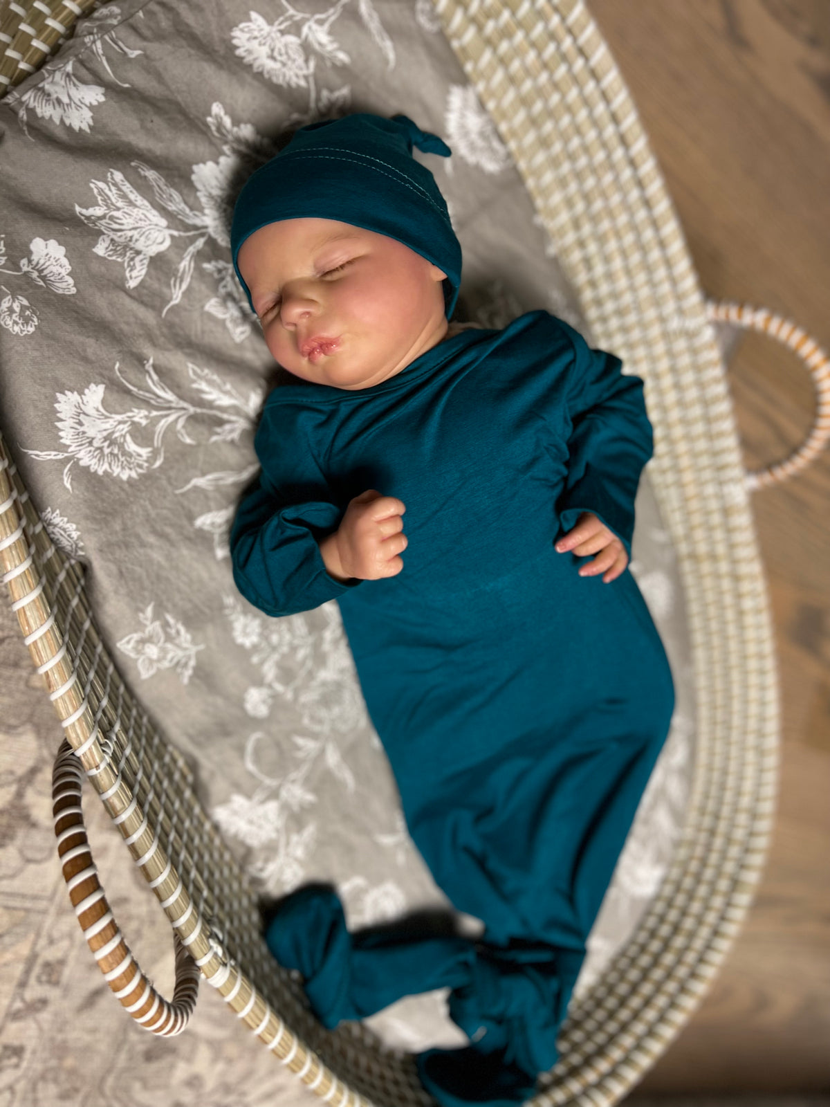 Knot Gown Set Deep