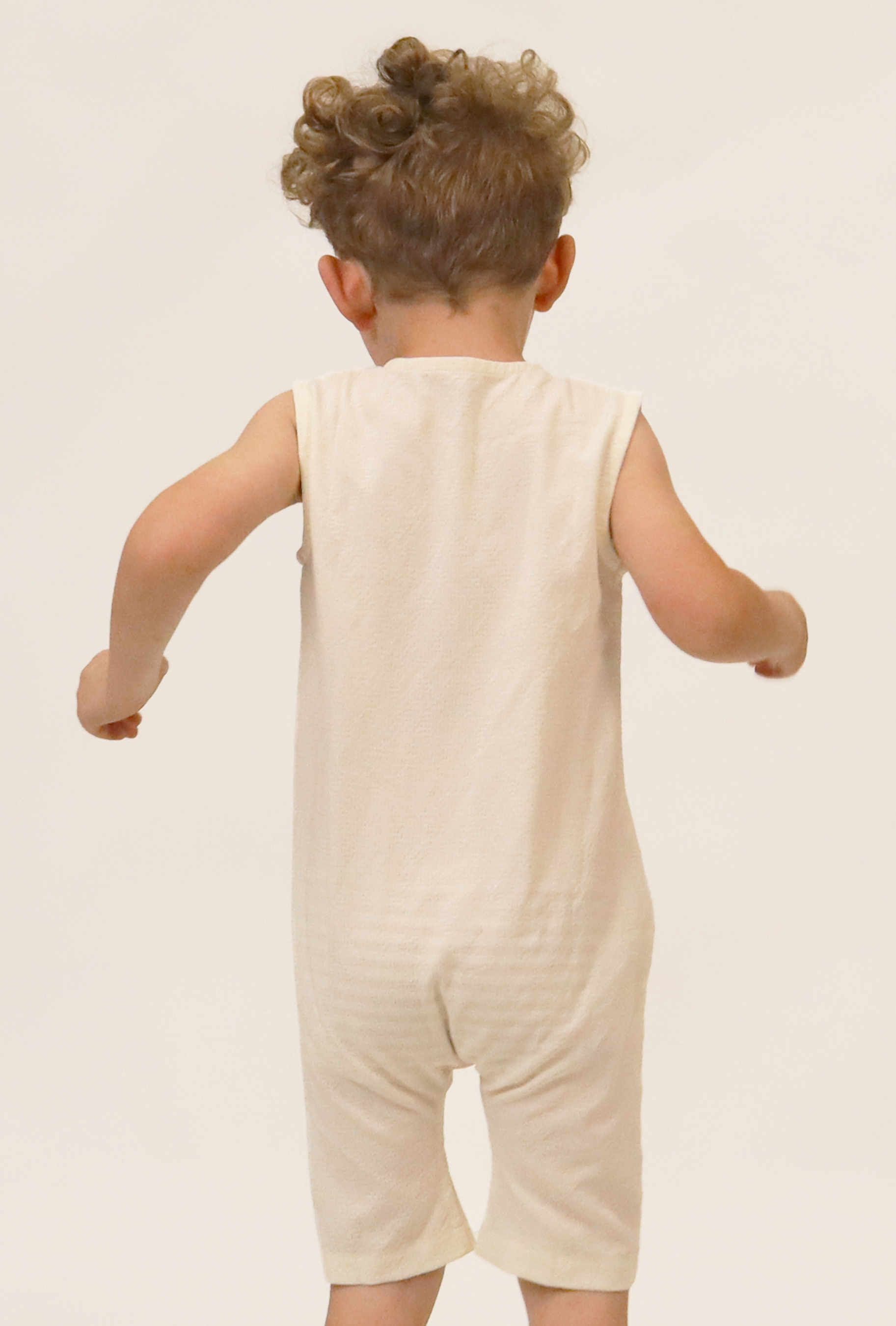Emery Romper in Creme