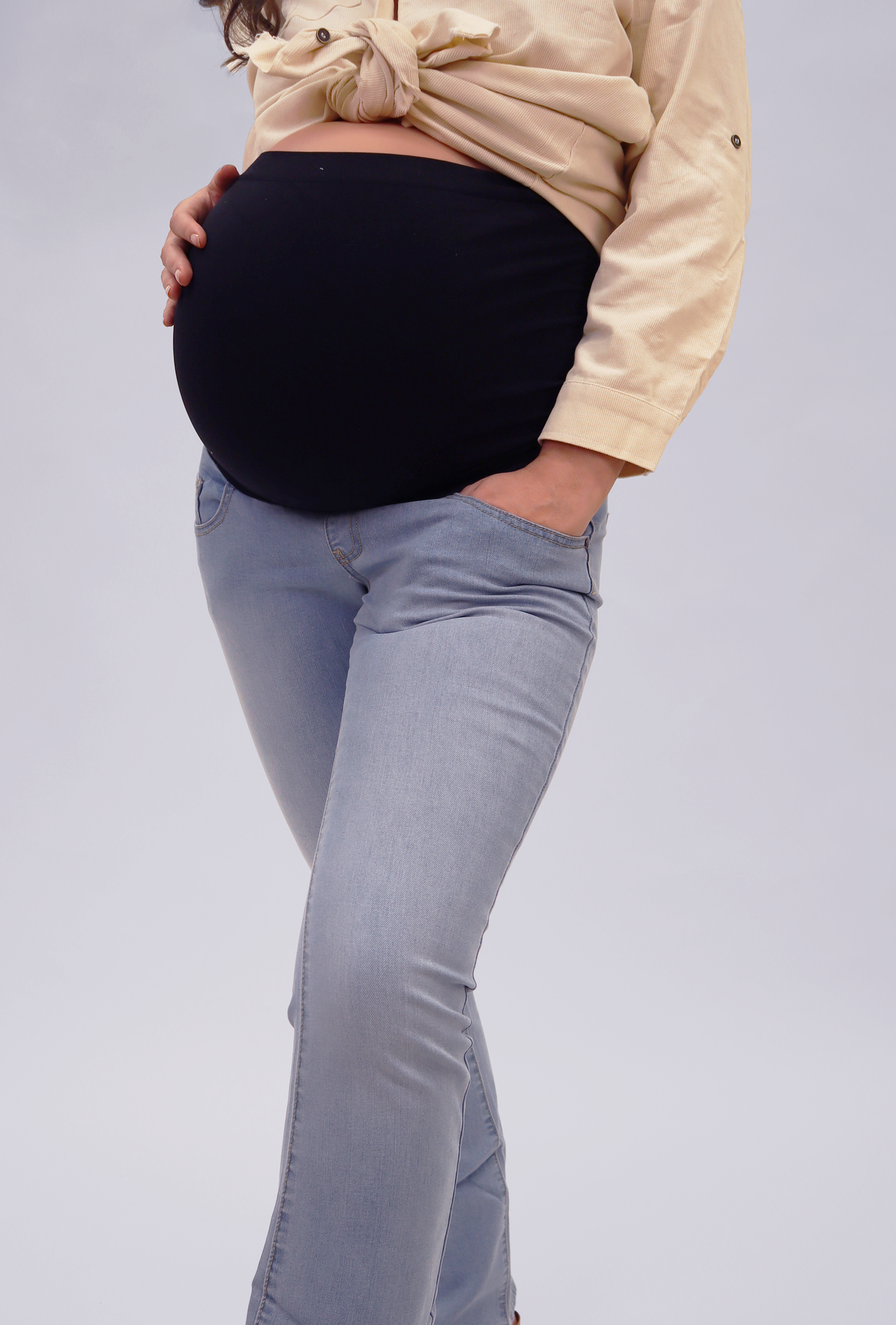 Lila Maternity Denim Jeans Light
