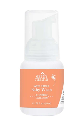 Earth Mama Sweet Orange Baby Wash