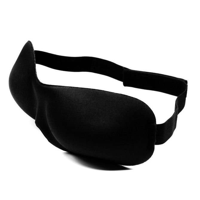 Contoured Sleep Mask- Black