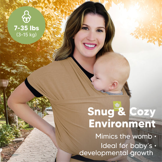 KeaBabies BabyWrap Carrier (Warm Hearth)