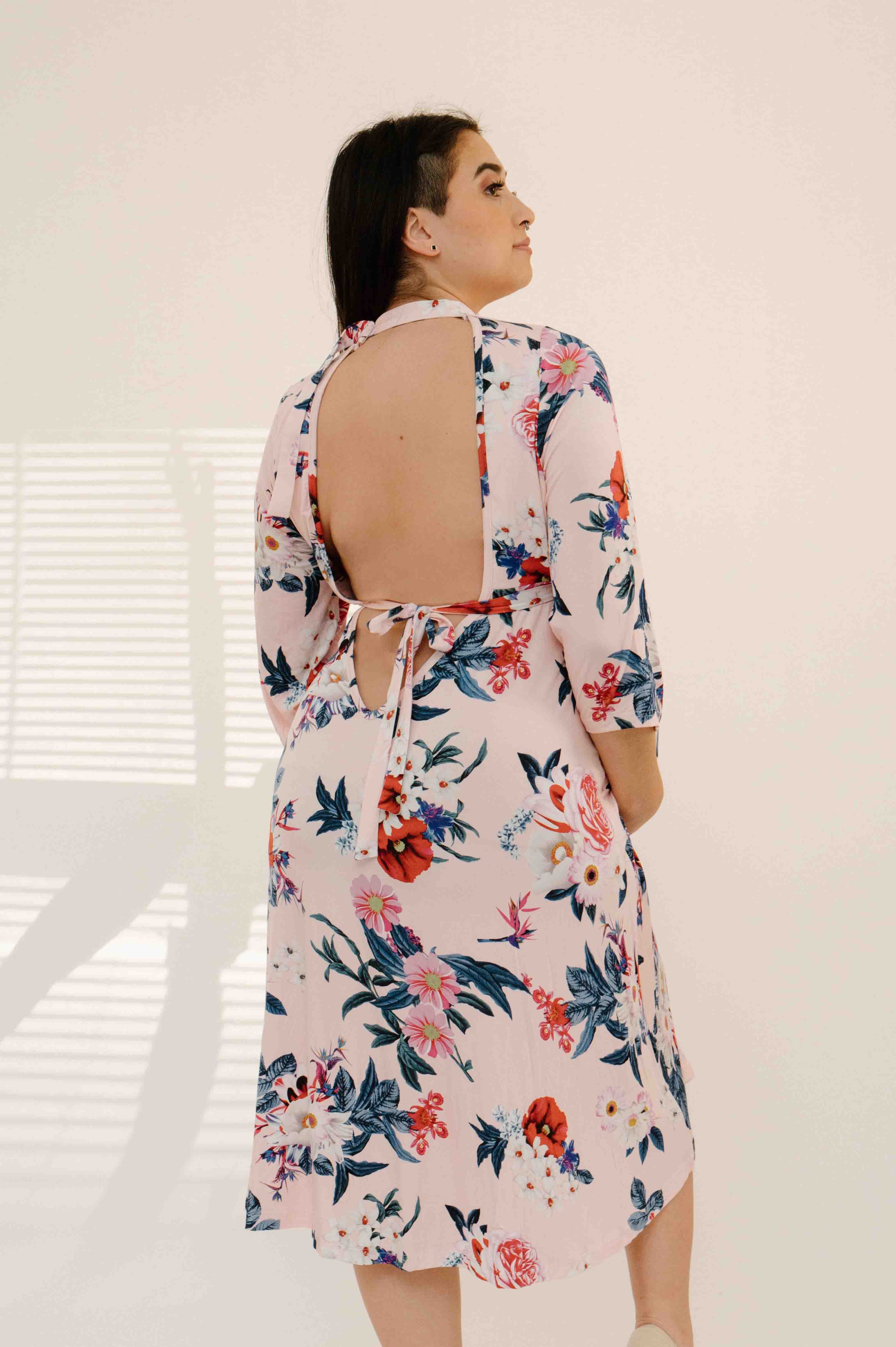 Dar-a-Luz Birthing Gown, Lilac – Daniela Corte