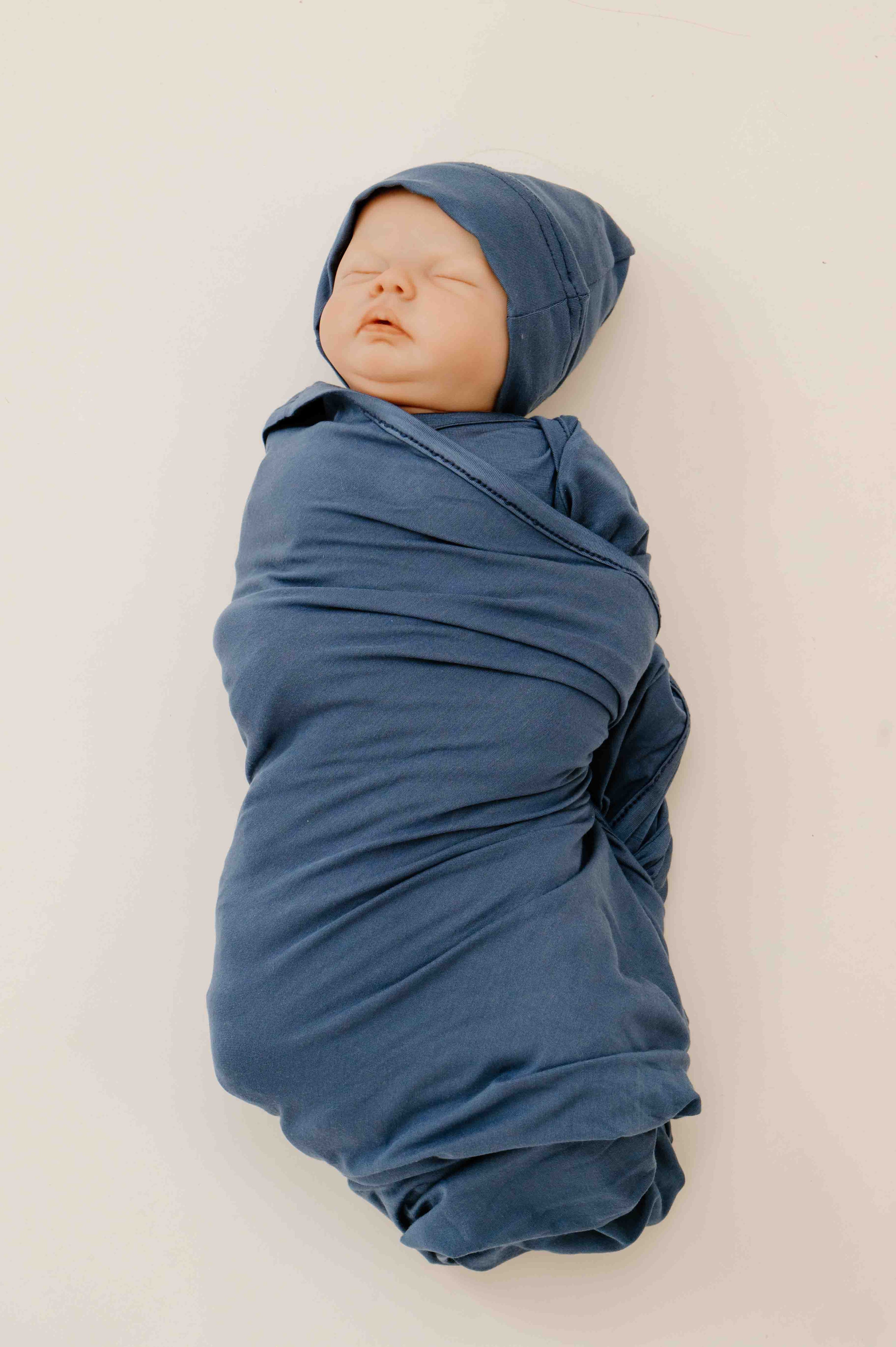 Baby Swaddle Set: Midnight Blue