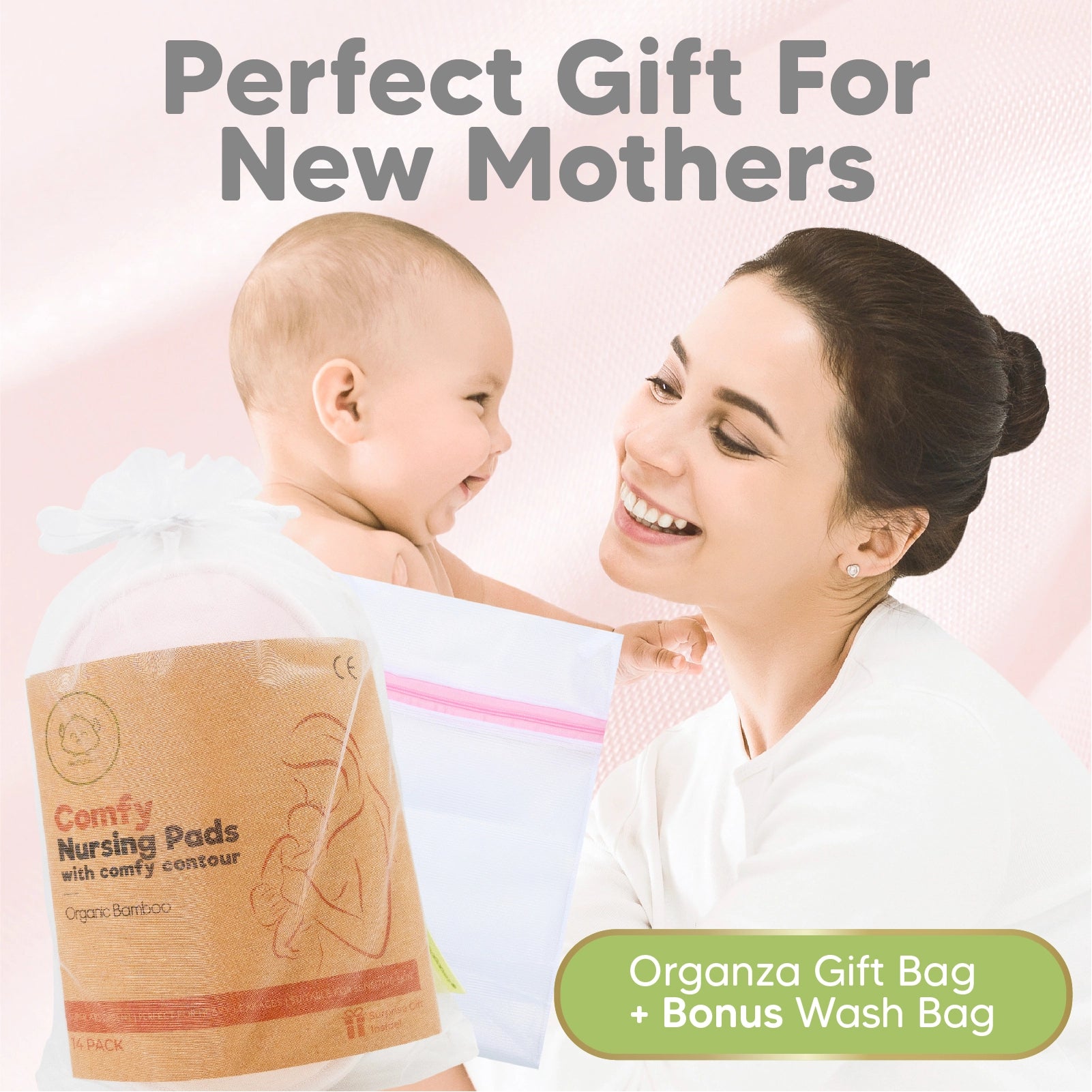 Organic Breastfeeding Pads For Nursing Moms – KeaBabies