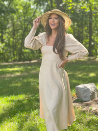 Juniper dress in Sand